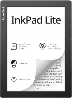 Máy đọc sách Pocketbook InkPad Lite - Mist Grey